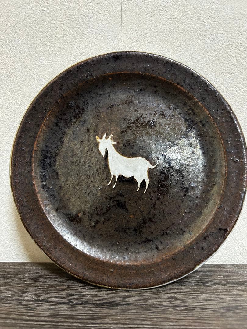 古伊万里李朝白磁色絵輪華皿華の図アンティーク古伊万里蔵出し1客 李