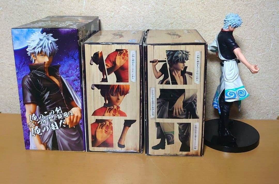 銀魂 MSP DXF 大江戸武鑑 かぶき町一閃 坂田銀時 神楽 フィギュア