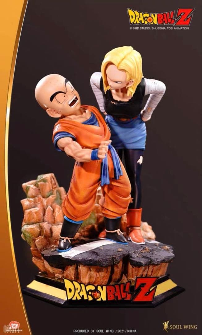 ドラゴンボール クリリン ガレキ ガレージキット スタチュー X⑦