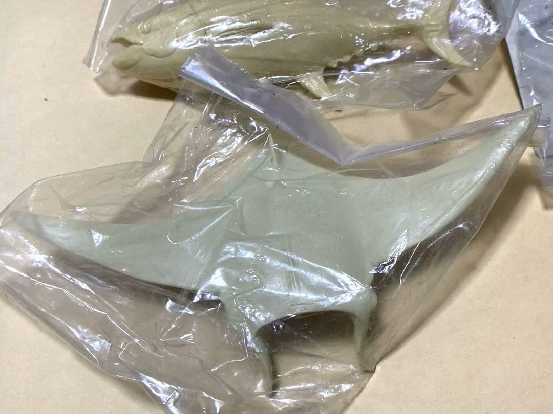 海洋堂　アクアランド　レジンキット　ホンマグロ　オニイトマキエイ　2個セット