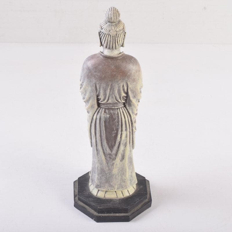 仏教美術 樹脂製 観音菩薩像 仏像 置物 V 8378