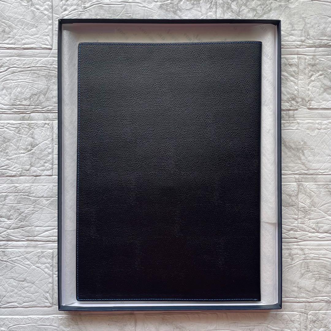 送料込み ASHFORD アシュフォード ソフトレザーファイル レインボー