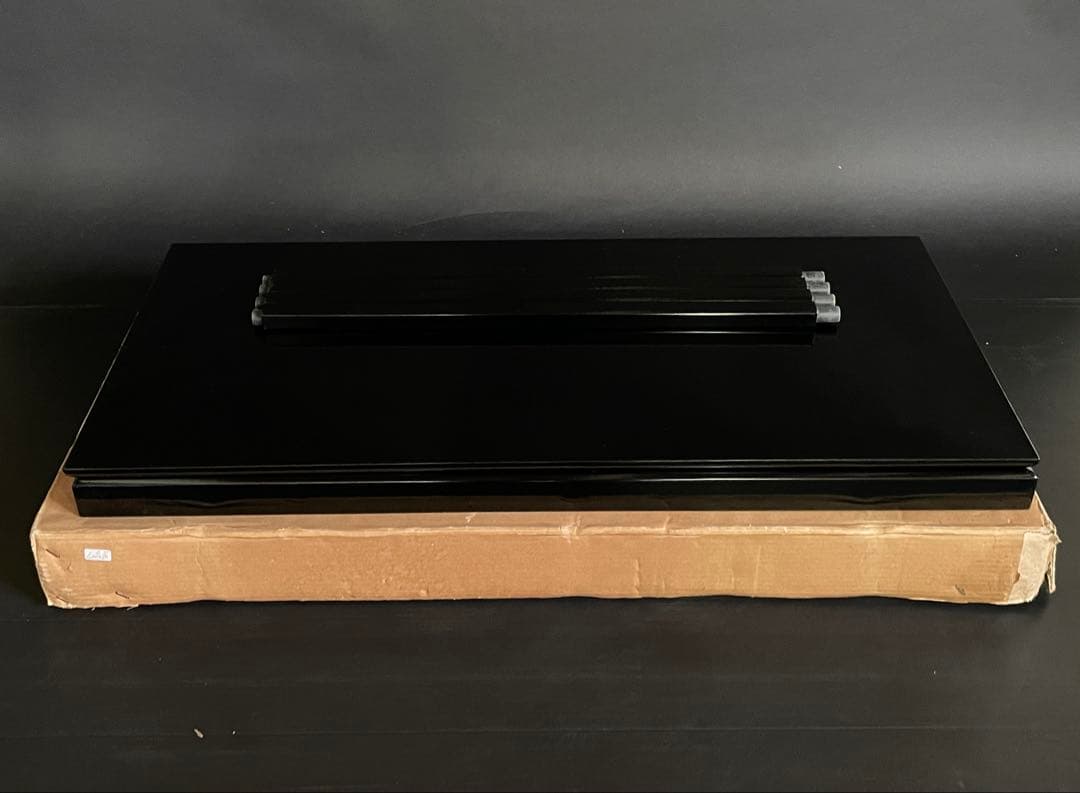 母」 真台子 大棚 真塗 台子 組立式 紙箱 茶道具 （Fう） - メルカリ