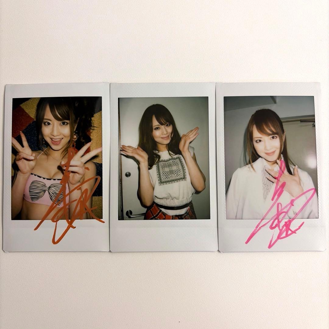 吉沢明歩サイン入りチェキ - メルカリ