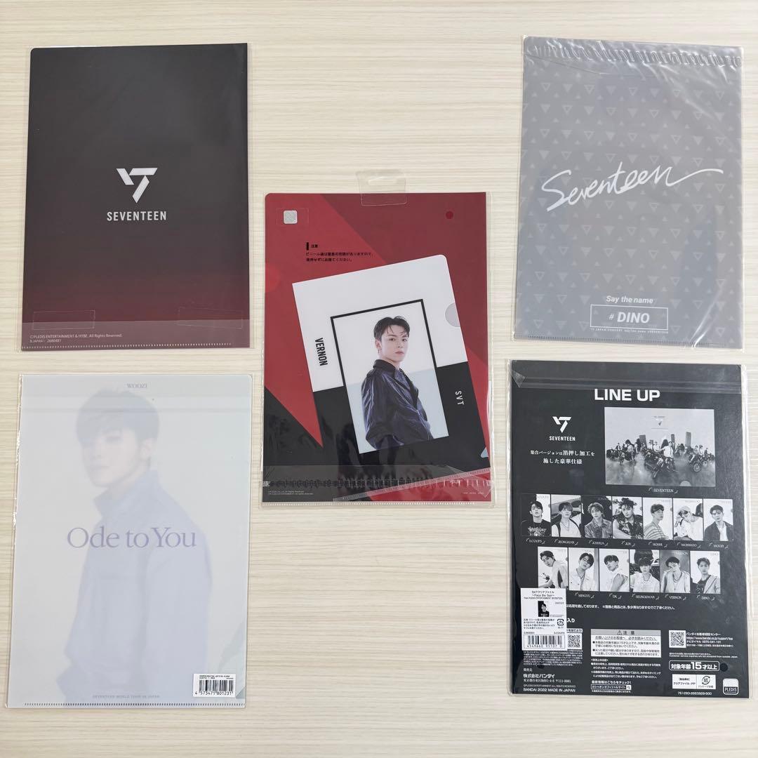 SEVENTEEN クリアファイル - メルカリ