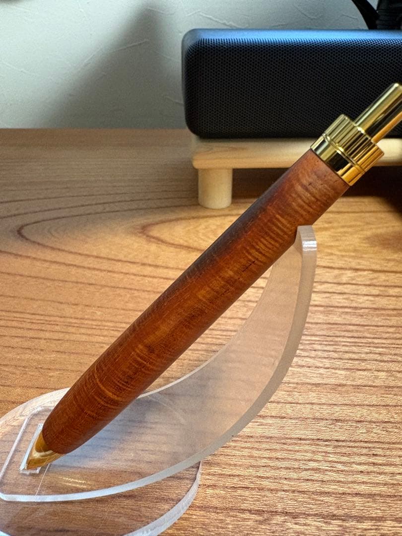 524極上 サイアミーズローズウッド シアメース 木軸シャーペン ボールペン