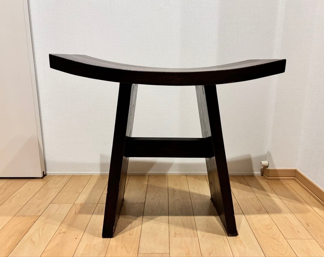 アンティーク スツール 無垢材 アジアンチェア