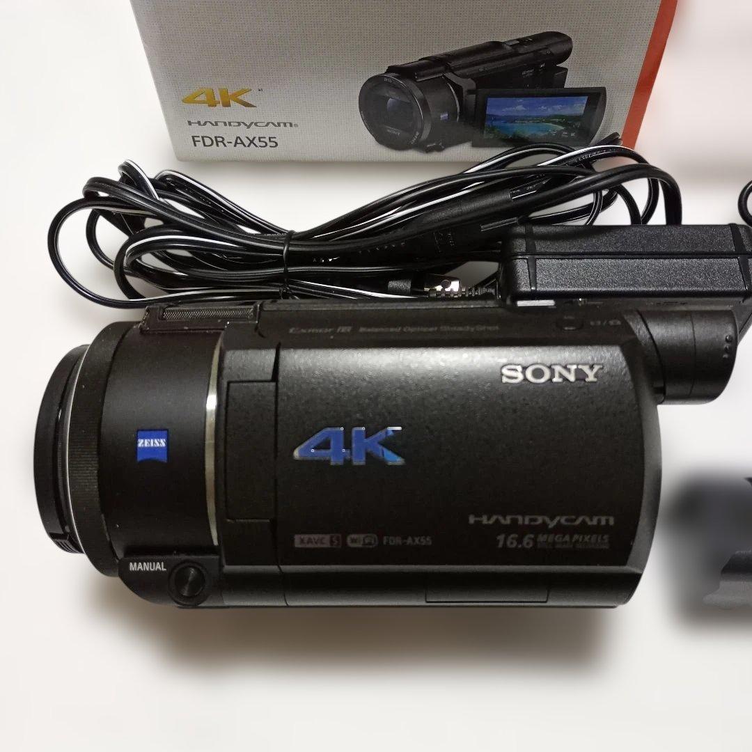 ソニー ハンディカム SONY HANDYCAM FDR-AX55 ブラック中古