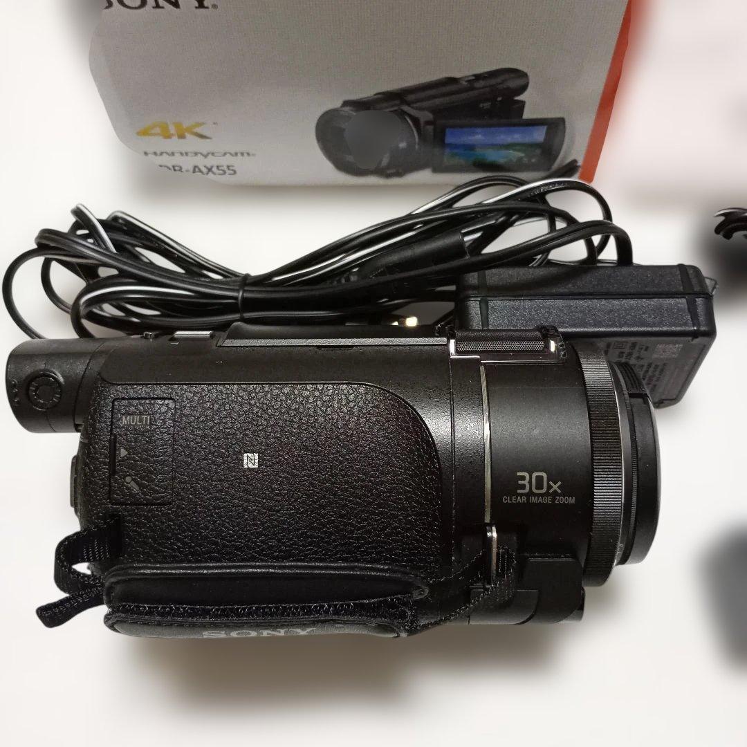 ソニー ハンディカム SONY HANDYCAM FDR-AX55 ブラック中古