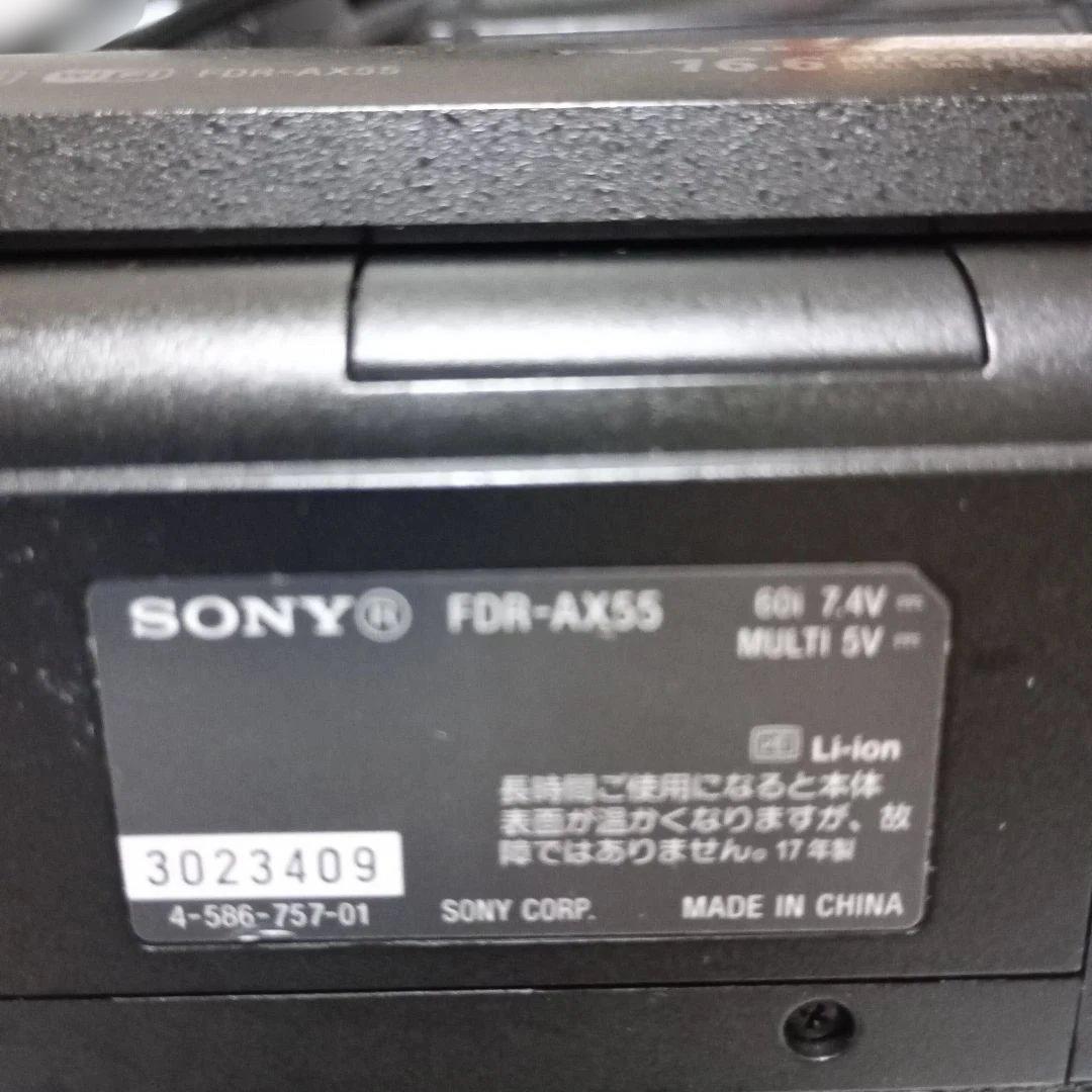 ソニー ハンディカム SONY HANDYCAM FDR-AX55 ブラック中古