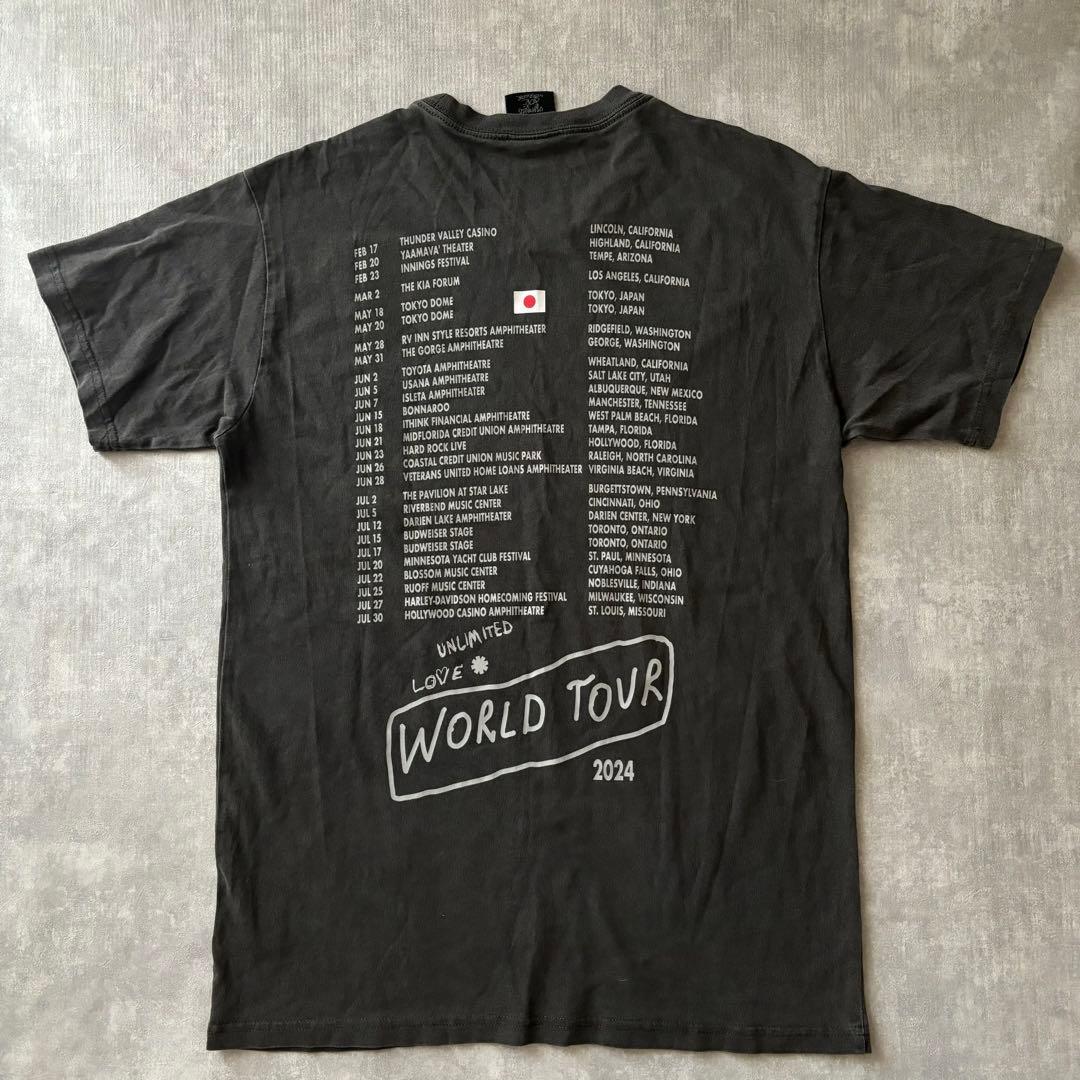 東京限定 レッチリ 東京ドーム2024 ツアーTシャツ 来日公演グッズ S