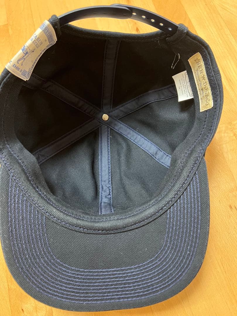 THE H.W.DOG 数原龍友着用　トラッカーキャップ　ネイビー