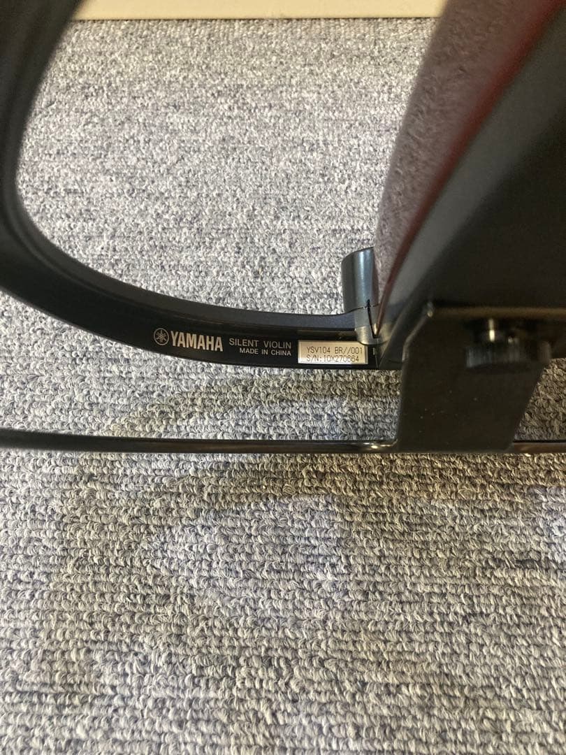YAMAHA サイレントバイオリン YSV104BR KUNBravo肩当て