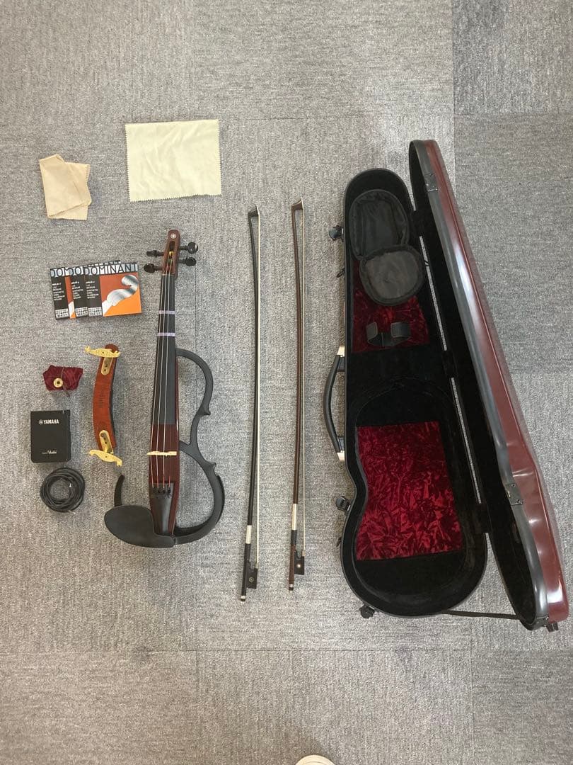 YAMAHA サイレントバイオリン YSV104BR KUNBravo肩当て