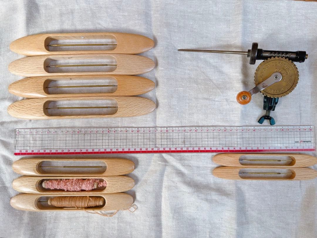 京都老舗の織物用具　本物の道具で織物しませんか？　62,700円相当