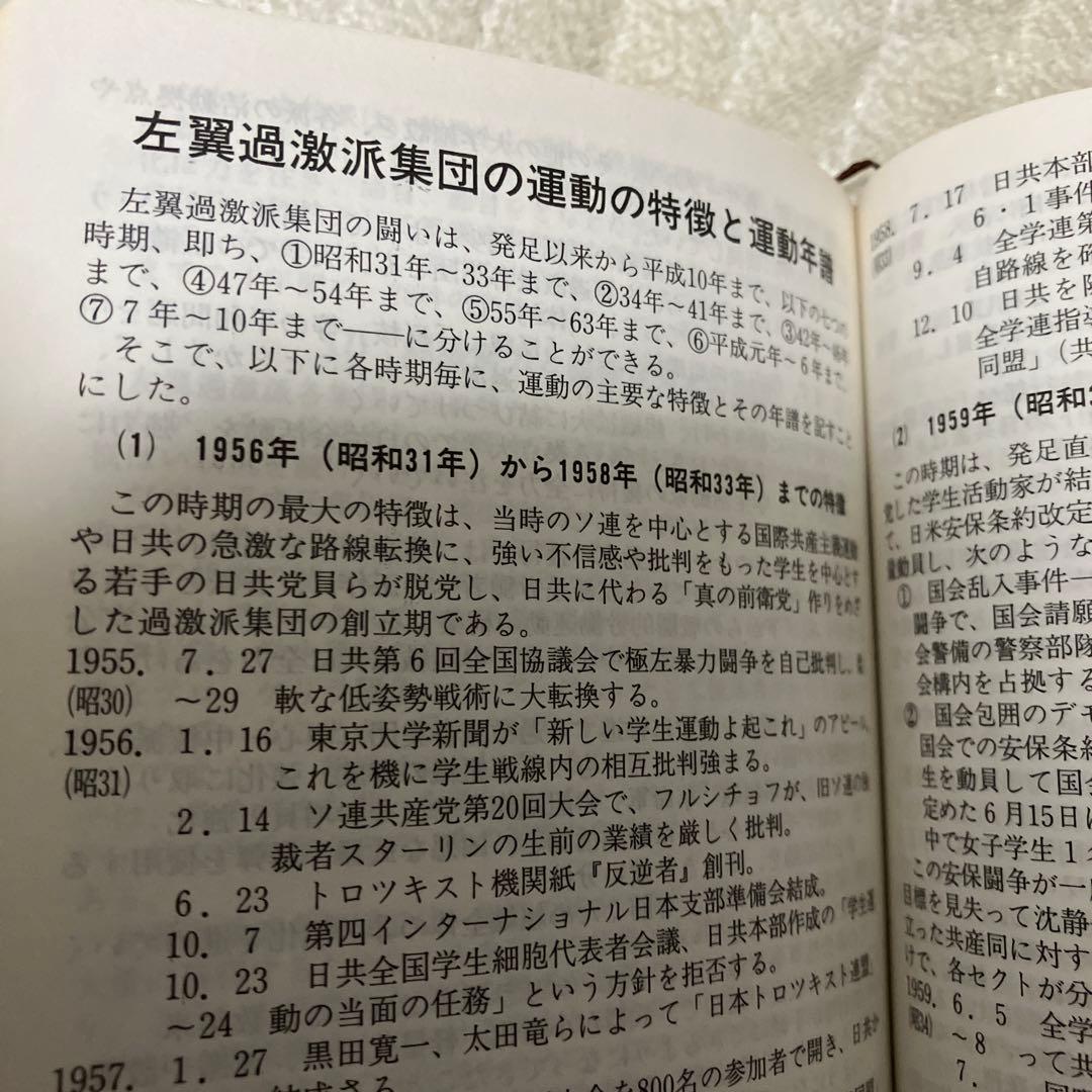 キ*店様 左翼便覧 日本政治経済研究所 平成11年刊