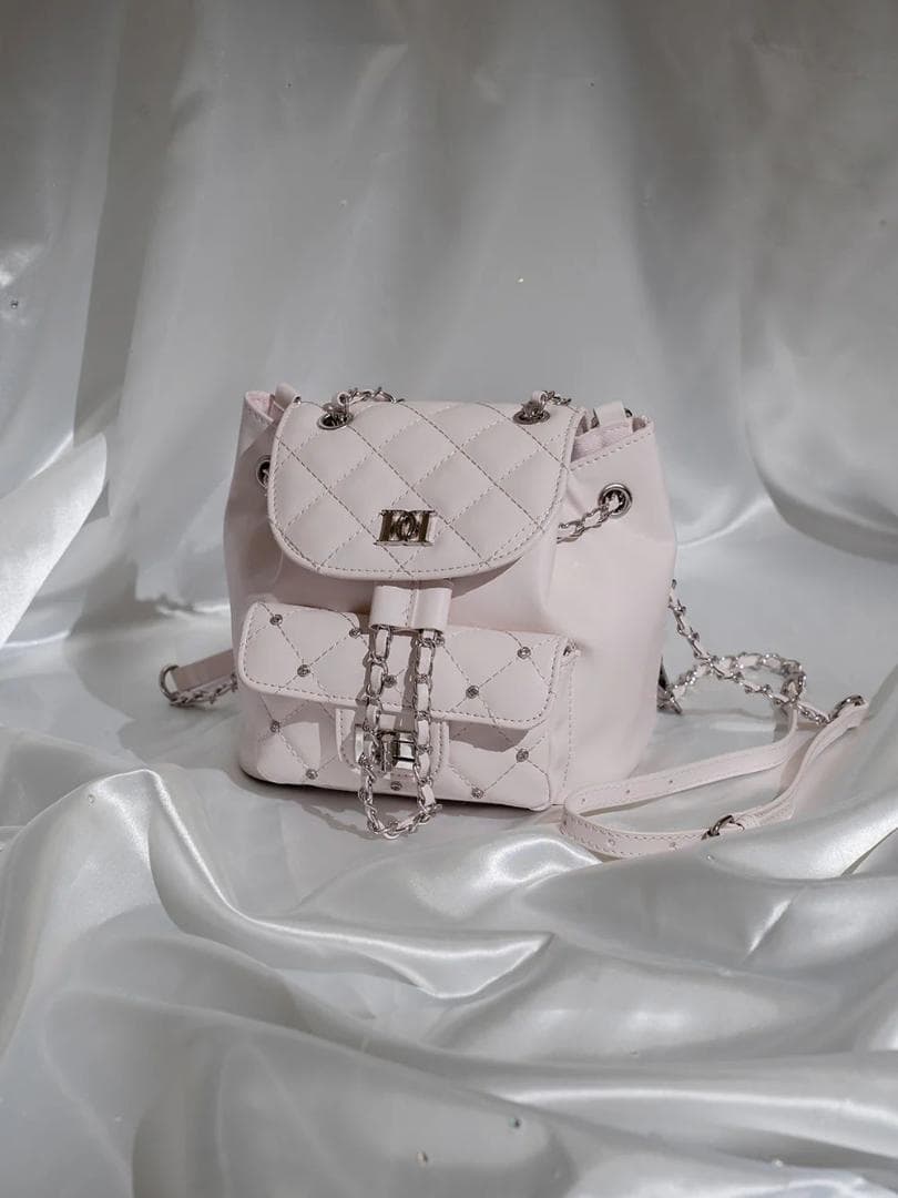 ダーリッチ darich キルティングビジューミニリュック PNK ピンク