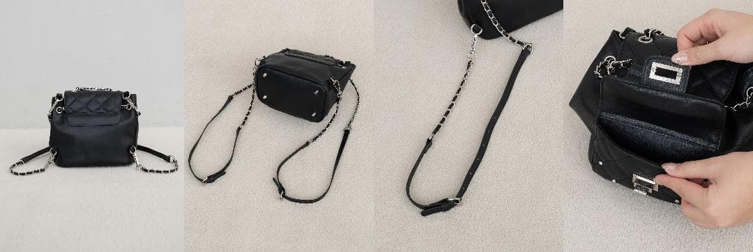 ダーリッチ darich キルティングビジューミニリュック PNK ピンク