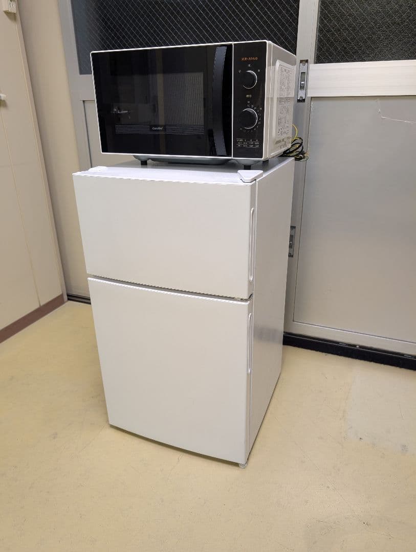 使用歴1年未満/冷蔵庫&電子レンジset※一部地域配送設置無料その他地域相談可