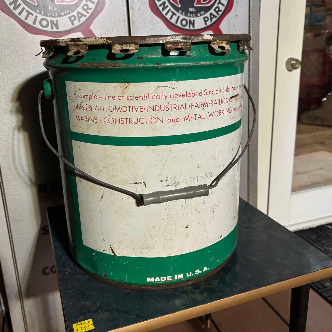 USA VINTAGE Sinclair 1960s 5ガロン缶 - メルカリ