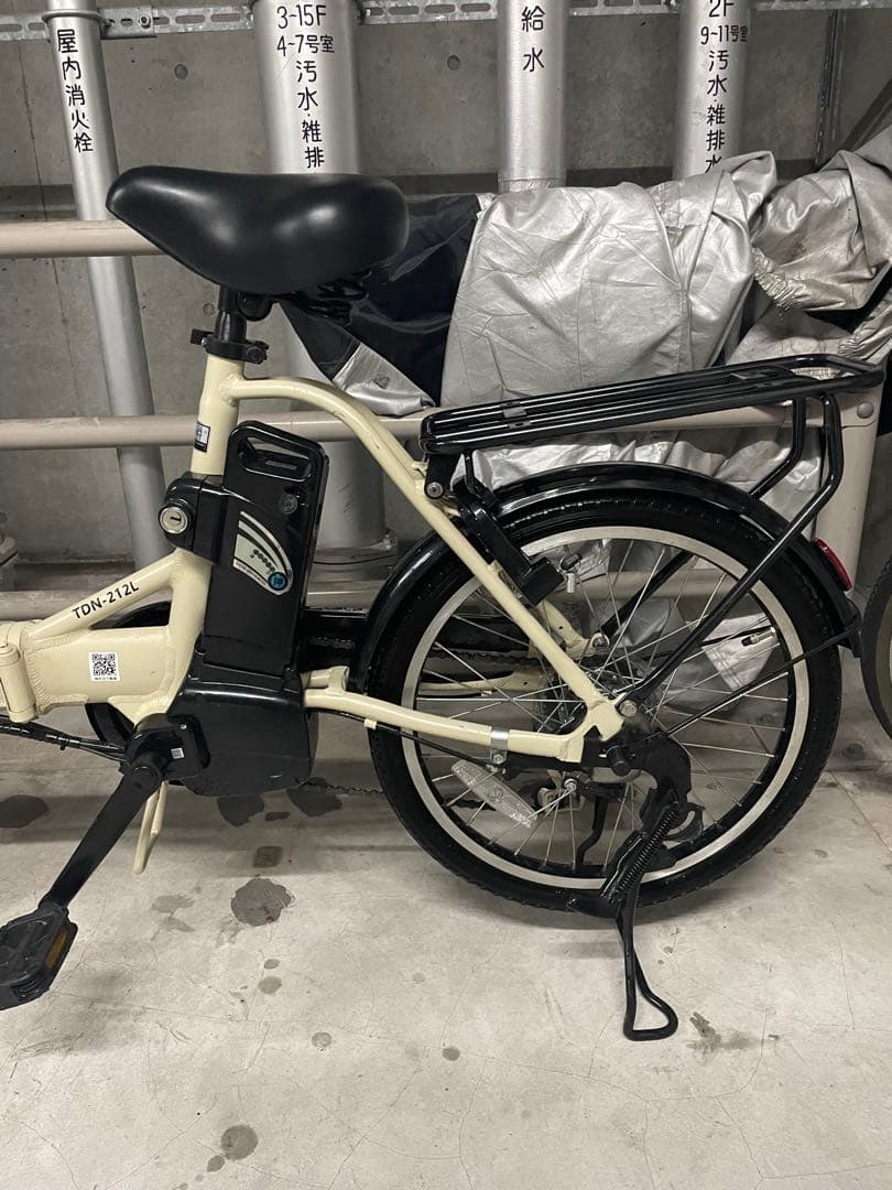 【べに】ペルテック電動アシスト自転車 シティタイプ クリーム色