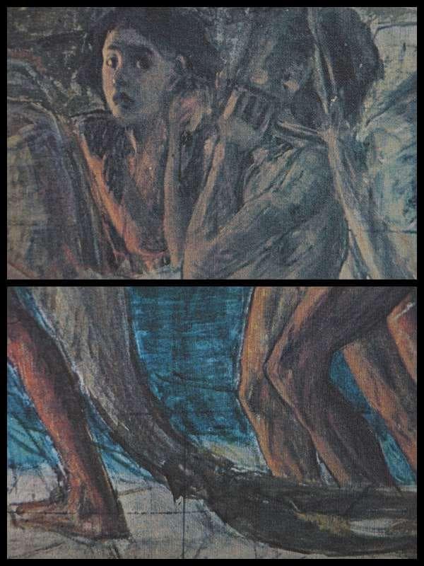 ロマン主義画家青木繁『海の幸』プリハード複製画 日本ハードコート株式会社 製作