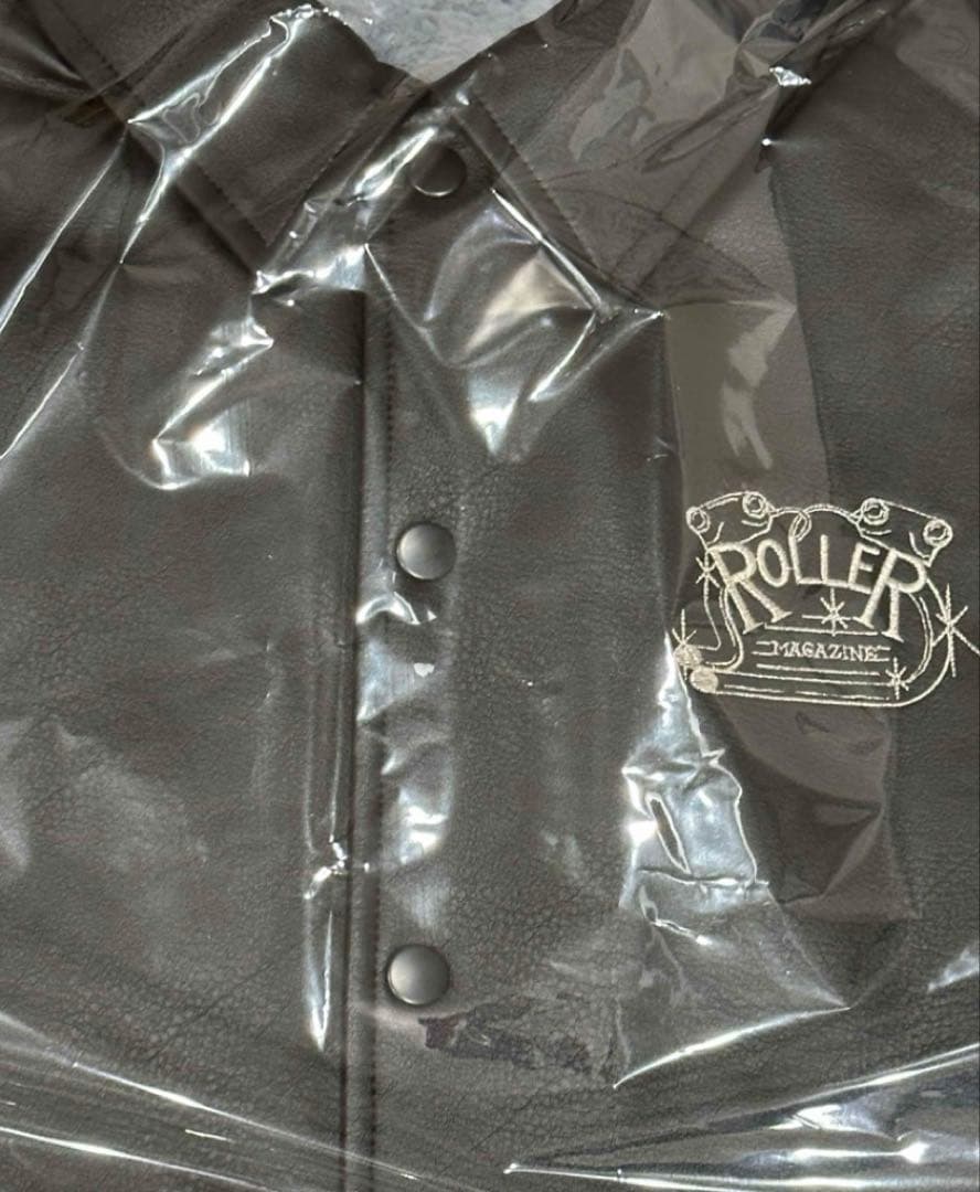 木村拓哉着 ROLLER FAKE LEATHER COACHJACKET