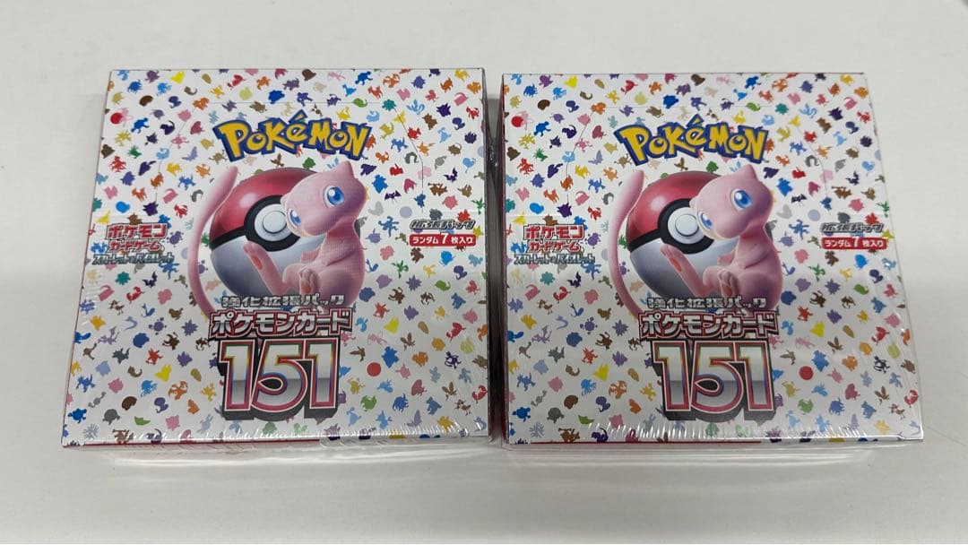 販売 中おもちゃ・ホビー・グッズ - ポケモンカード151 2BOX