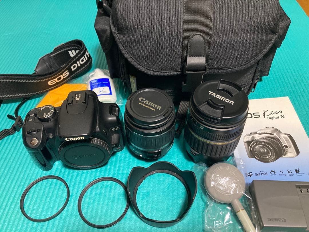 Canon EOS Kiss Digital N レンズ2本セット