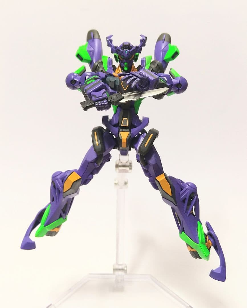 完成品 HG ジークアクス エヴァ初号機カラー ガンプラ GQuuuuuuX