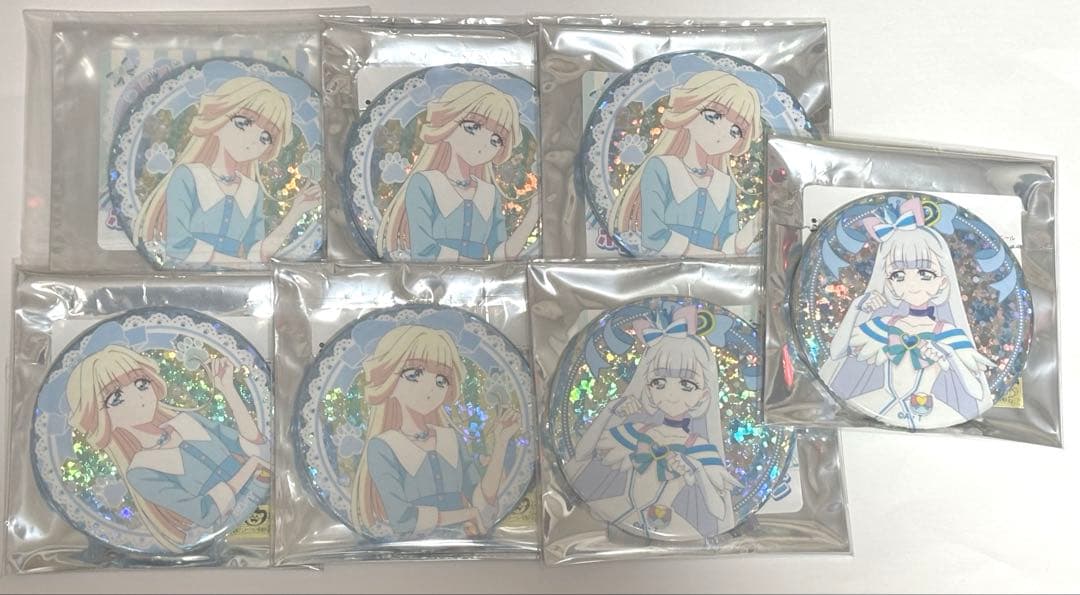 わんだふるぷりきゅあ！ ブルジュラ ホログラム缶バッジ 猫屋敷ユキ