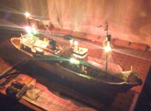 第25Ｔ　日本捕鯨船　大型模型