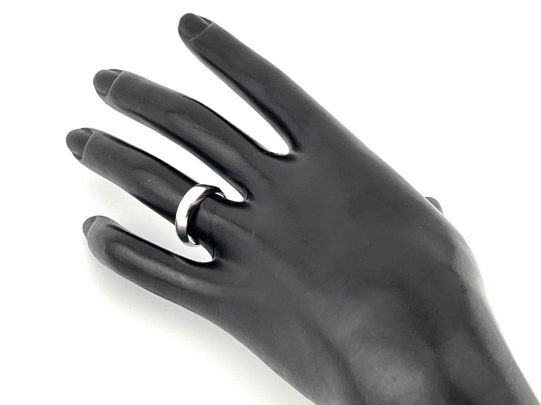 c950 オールドティファニー　1999 ナイフエッジ　リング　約10.5号