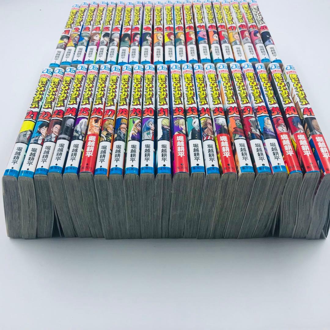 超美品✨僕のヒーローアカデミア 1〜41巻 全巻セット✨ Amazon.