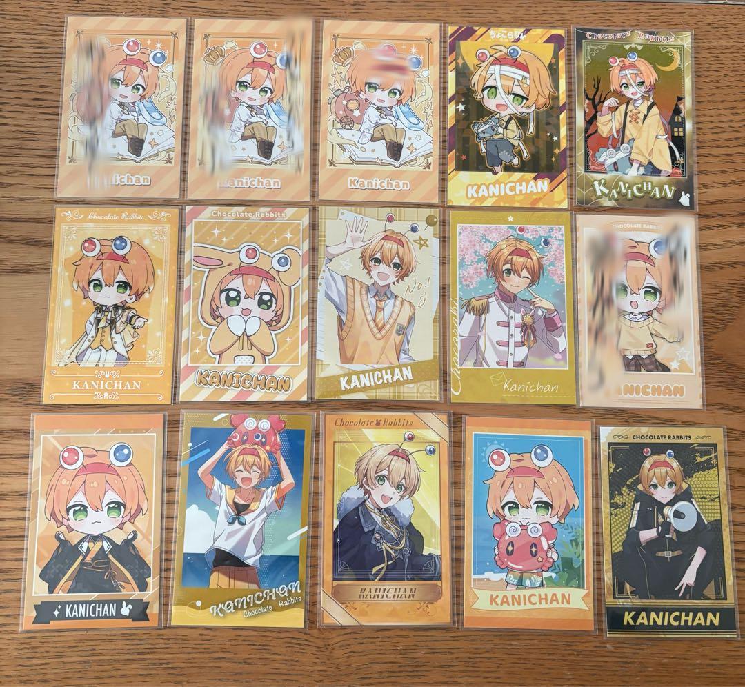 ちょこらび かにちゃん チェキ風トレカ - メルカリ