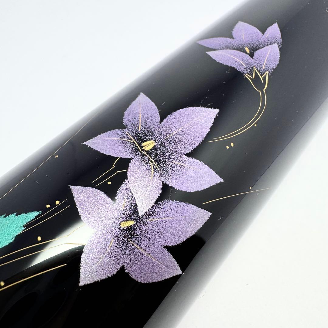 新品未使用 輪島塗 花瓶 水指 天然木 漆器 漆芸花器 伝統工芸 共箱