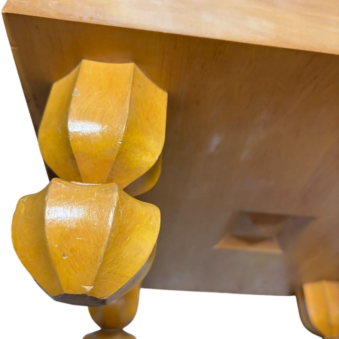 蛤碁石＆那智黒／ガラス碁石セット 脚付き碁盤＋碁笥4個　天地柾　一式まとめ売り