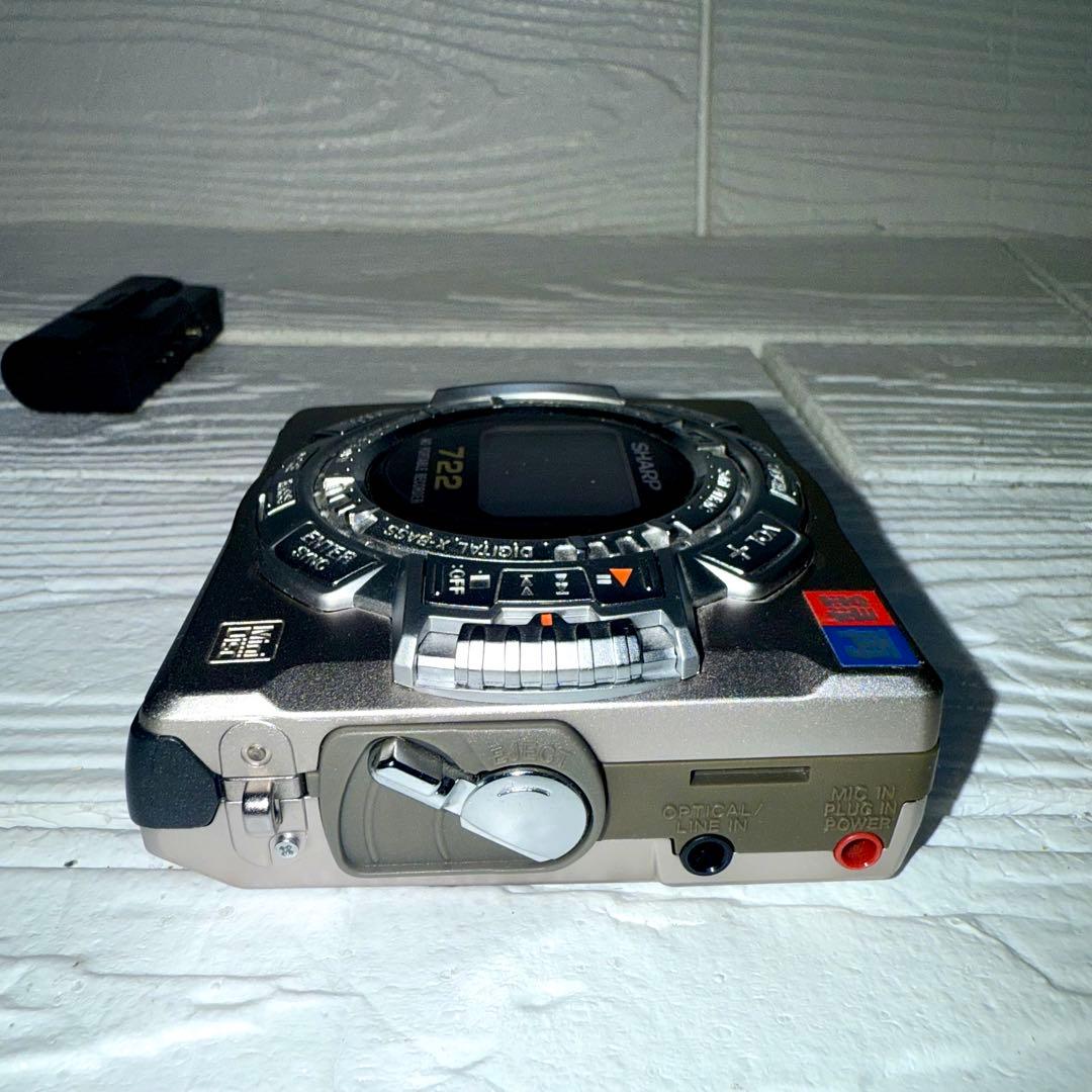 動作品】SHARP MD-MS722-S 付属品純正イヤホン付 S115961166