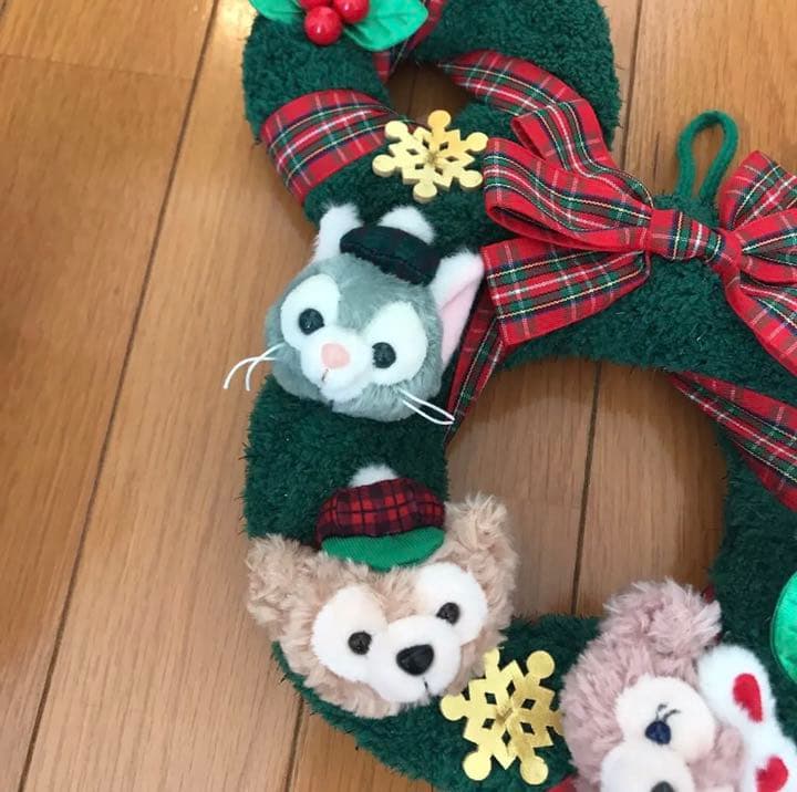 ダッフィー クリスマス クリスマスツリー リース