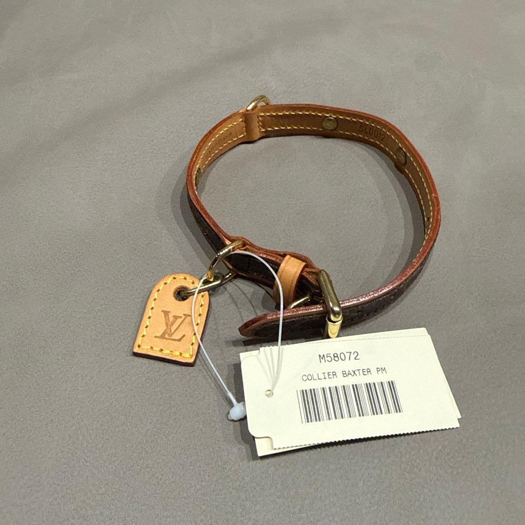 p*o様 Louis Vuitton Collier Baxter PM 首輪 p*o様 Louis Vuitton Collier Baxter PM 首輪 p*o様 Louis Vuitton