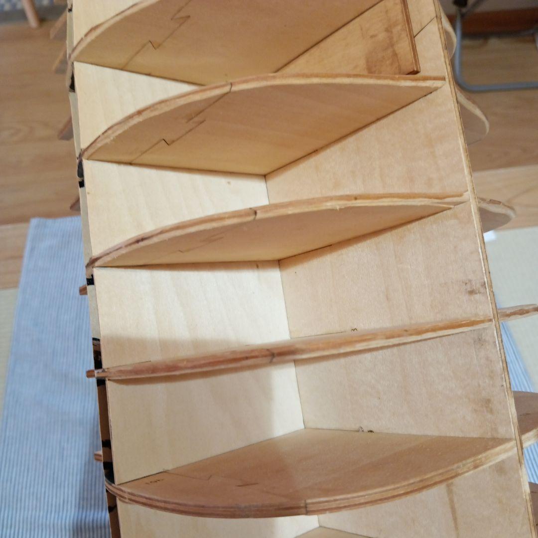 デアゴスティーニ①　週刊　HMSゥ゙ィクトリーを作る　victory 船本体