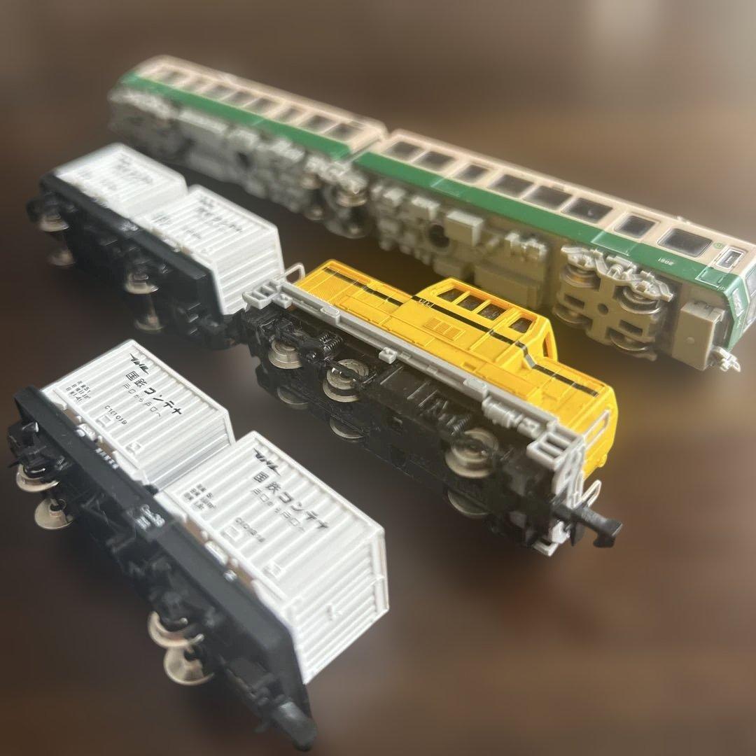 江ノ島電鉄1500形 \" 嵐電号 \"（M車）Ｎゲージ　まとめて