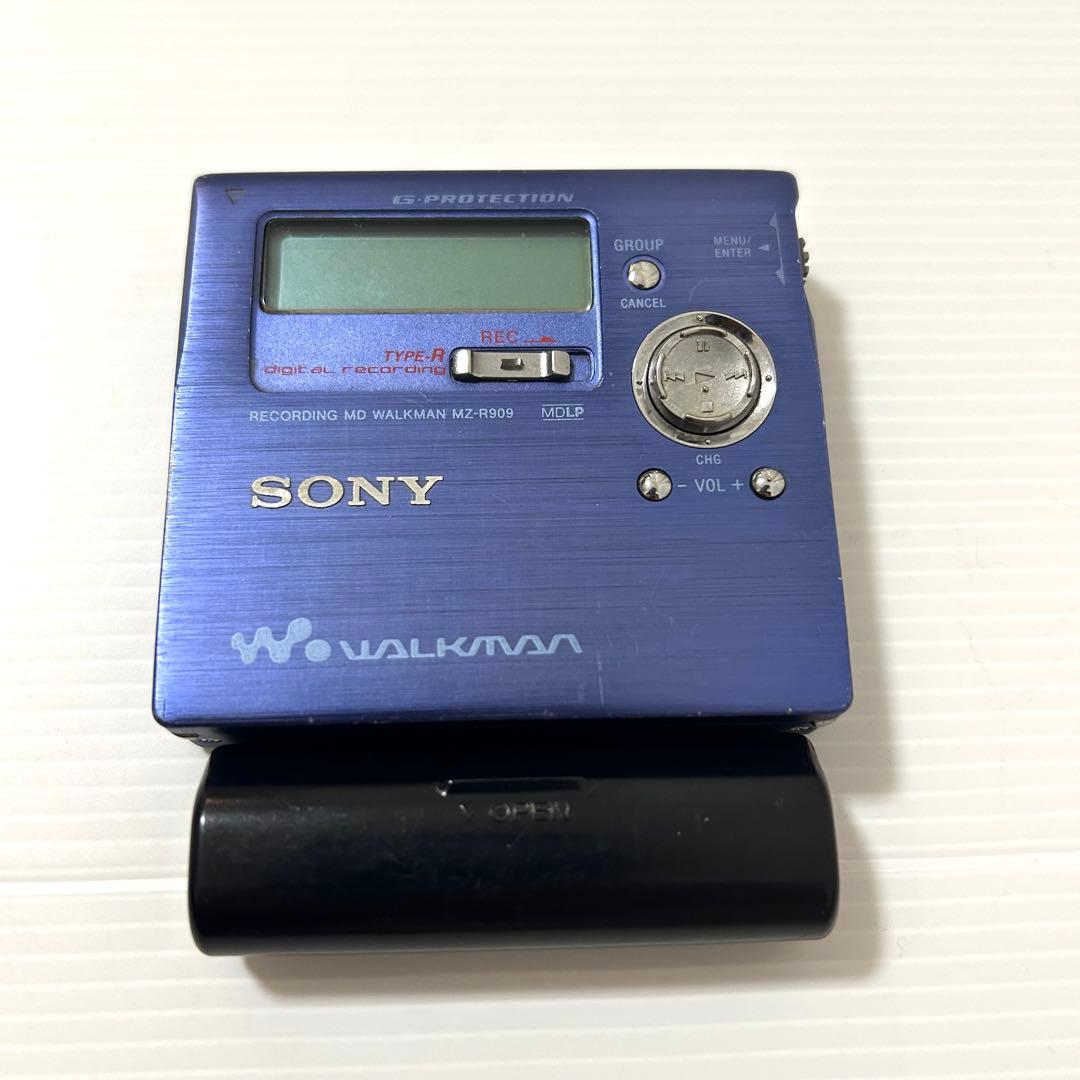 SONY ソニー MDウォークマン レコーダー MZ-R909 訳あり品 SONY MD