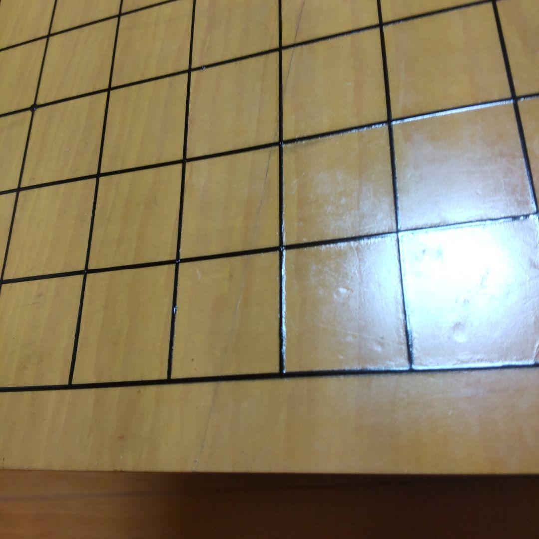 ★日本産本榧脚付き碁盤5.4寸　木裏板目17kg