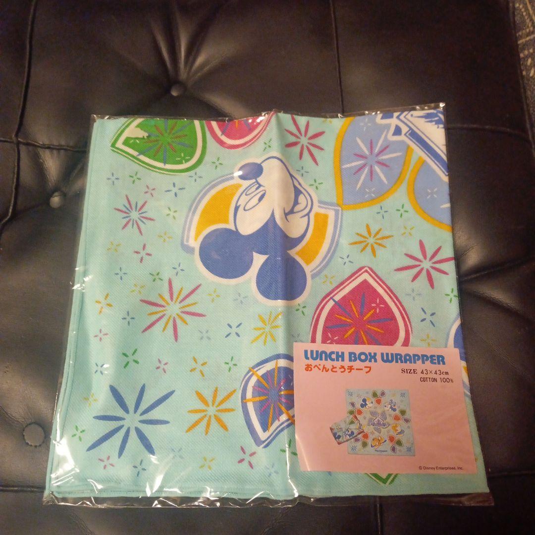 ディズニーランドレトロ15thべんとうチーフハンカチタオルセット