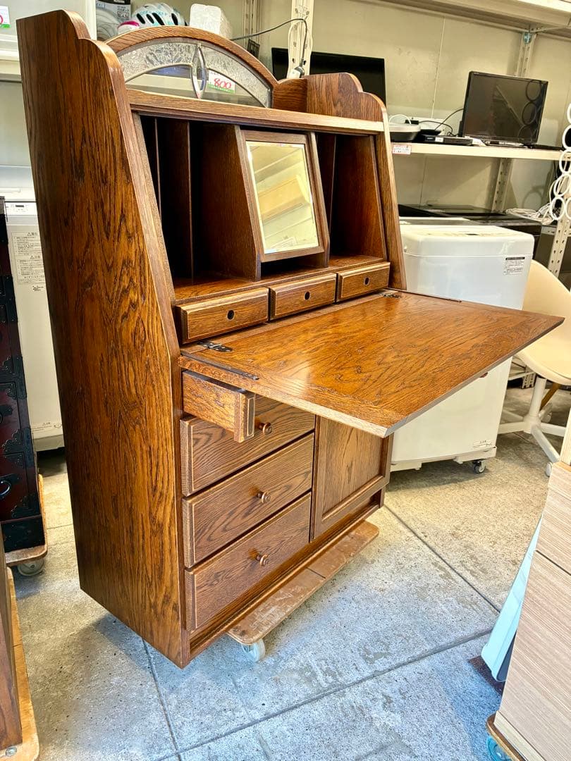 カントリーハウス ライティングビューロー 三越家具 ブルージュ 英国