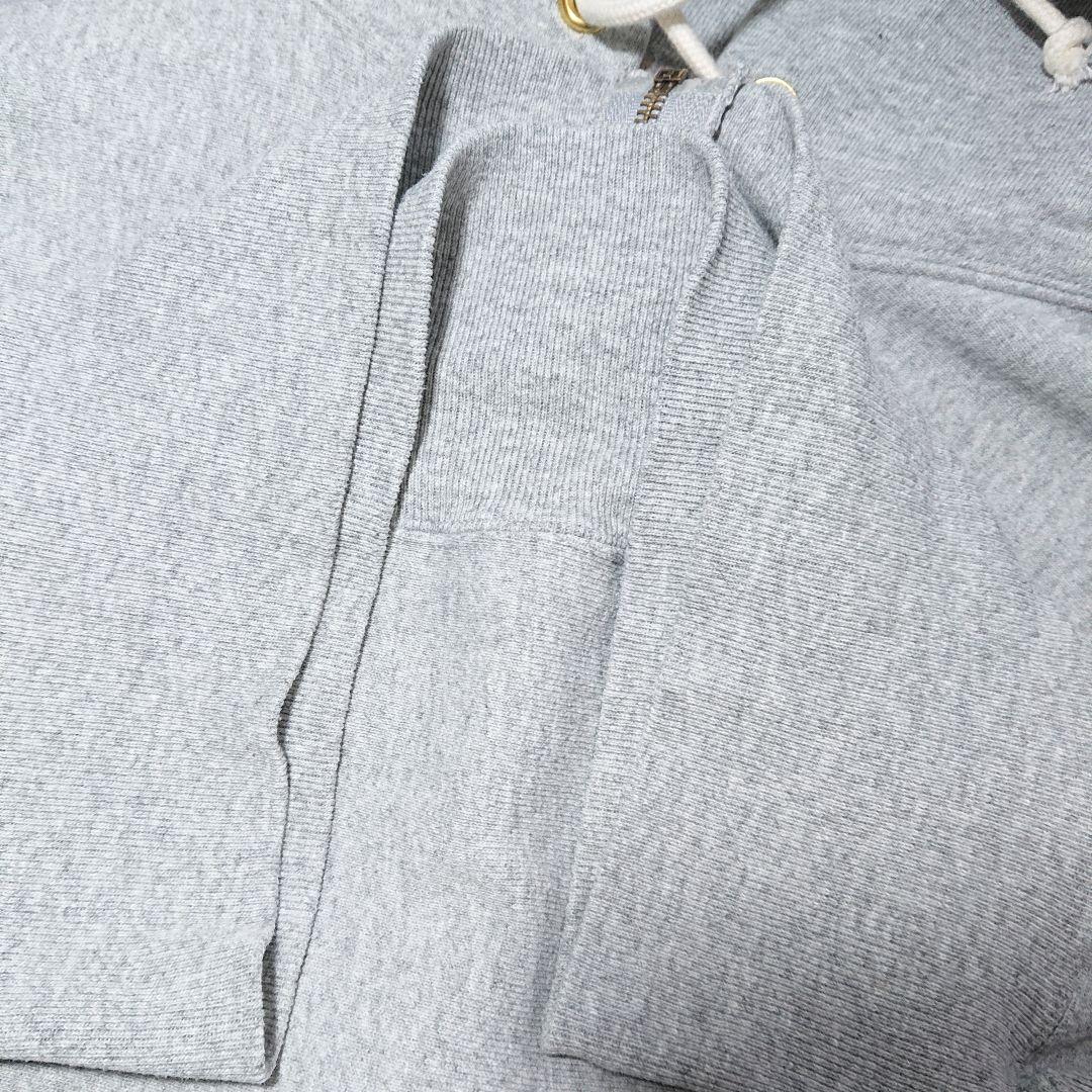 【米国製】チャンピオンリバースウィーブジップパーカー/黄金タグ/XL/裏起毛