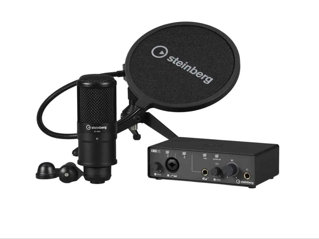 スタインバーグSteinbergオーディオインターフェイス ポッドキャスト