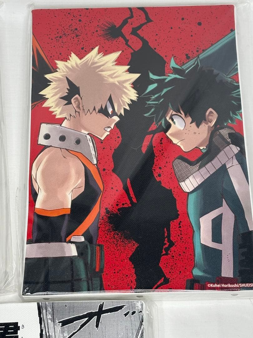 新品】ヒロアカ アートボード3点 2巻 29巻 名場面 原画展 デク爆豪