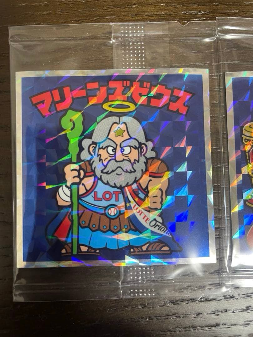 ロッテ ビックリマンシール 限定 非売品 佐々木朗希 スーパゼウス 井口